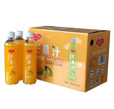 戀愛果實益生菌芒果汁飲料480mlx15瓶