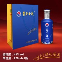 貴州仁懷大國(guó)古將白酒 小將43度 禮品手提袋228mlx2瓶